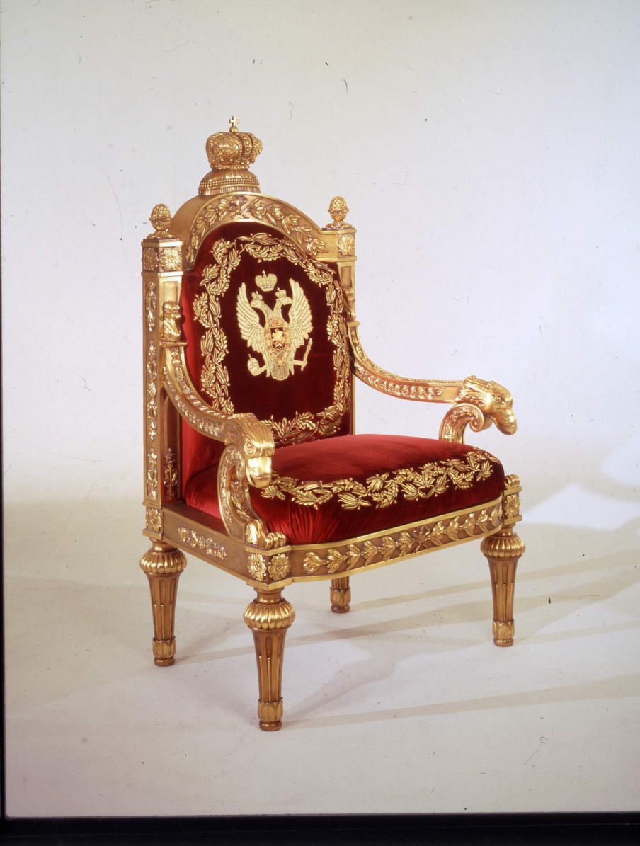 Zar armchair natural wood, Colombo Stile