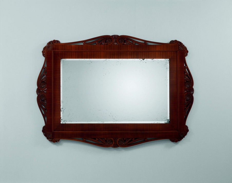 Mirror natural wood Zar, Colombo Stile