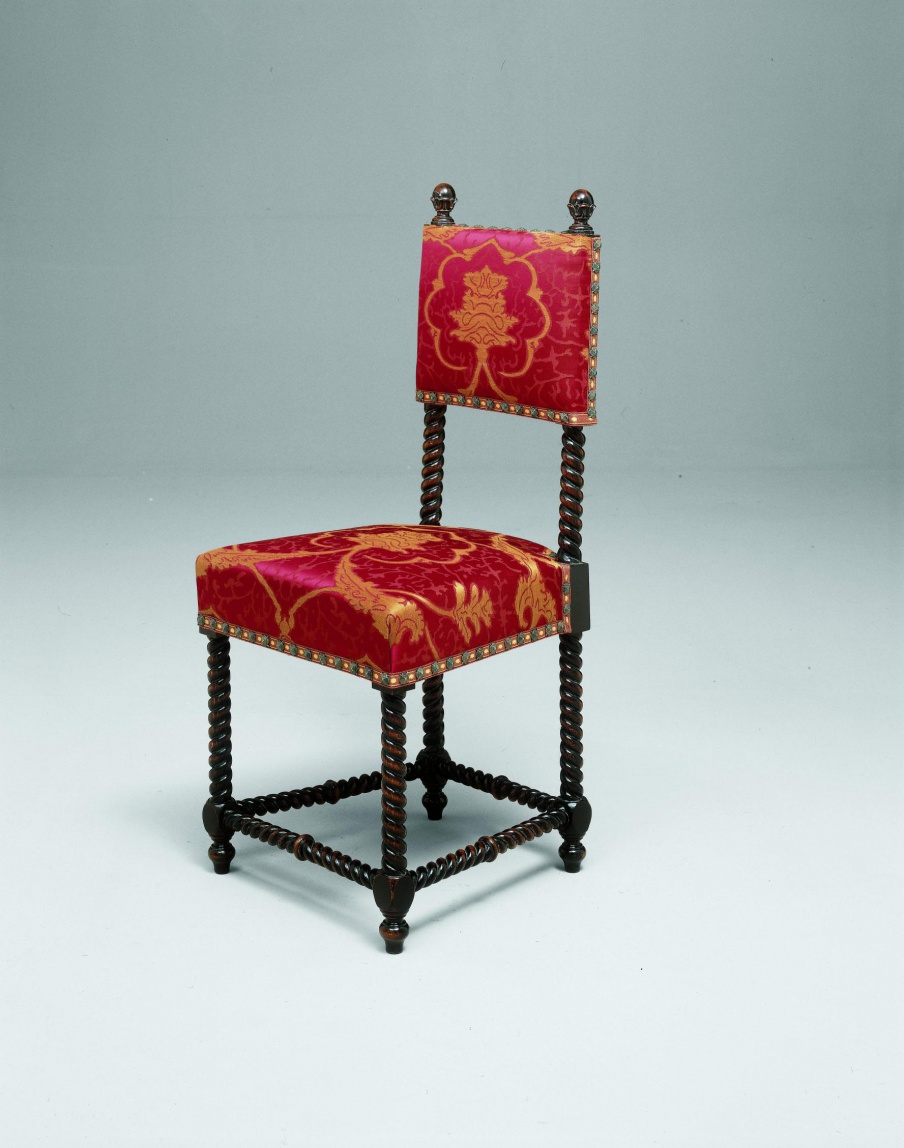 Chair natural wood Zar, Colombo Stile