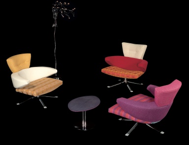 Chair swivel Mary, Il Loft