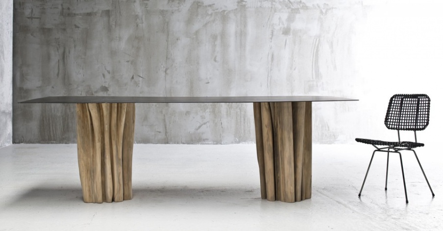 Rectangular dining table Brick 33, Gervasoni