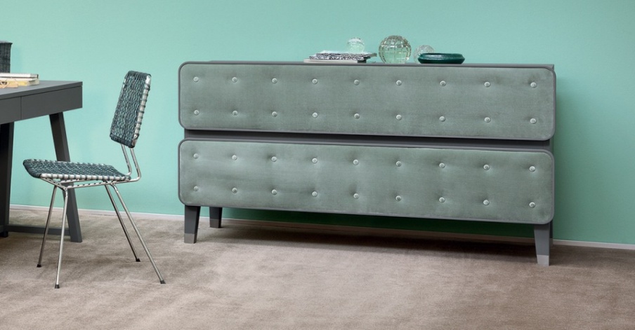 Dresser Brick with textile finish, Gervasoni