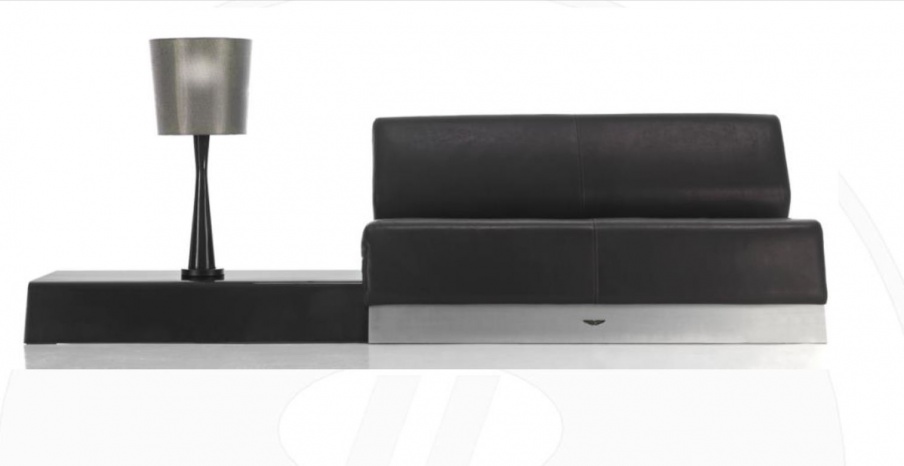 Double sofa V001 metal legs, Formitalia