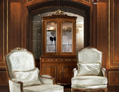 Chair with wooden frame by Angelo Cappellini