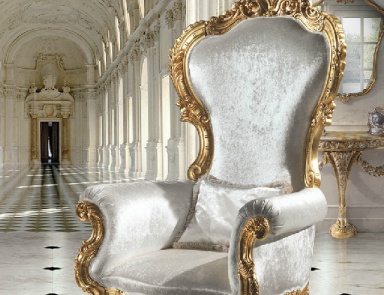 The high-backed chair Angelo Cappellini