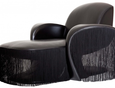 Couch Rive Gauche natural wood, Colombo Stile