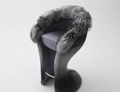 Chair Carre Du Louvre made of natural wood, Colombo Stile