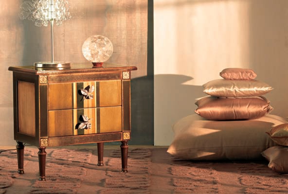 Bedside table bedside Art.336 N Bizzotto