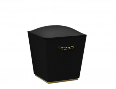 Stool made of natural wood Rue de Charonne, Colombo Stile