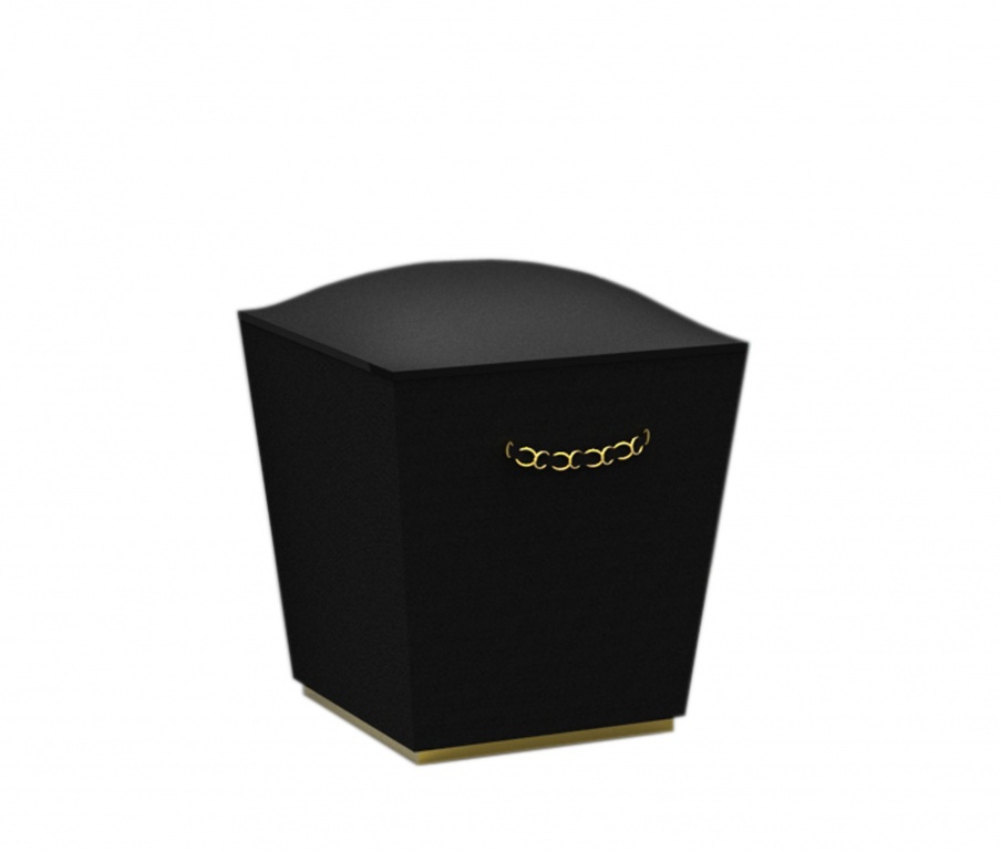 Stool made of natural wood Rue de Charonne, Colombo Stile