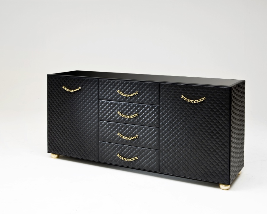 The Cabinet of natural wood Trocadero, Colombo Stile