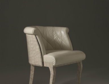 The Opus chair in natural wood, Colombo Stile