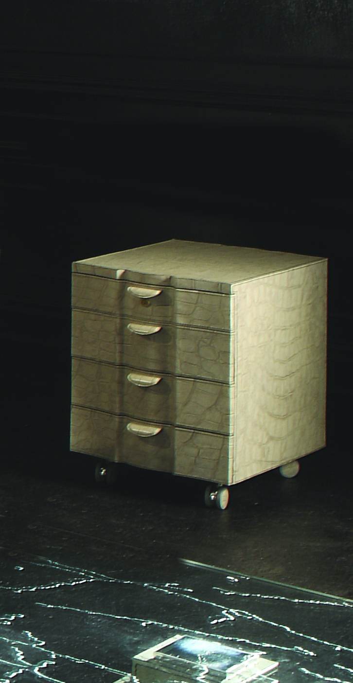 Bedside table made from natural wood Opus, Colombo Stile
