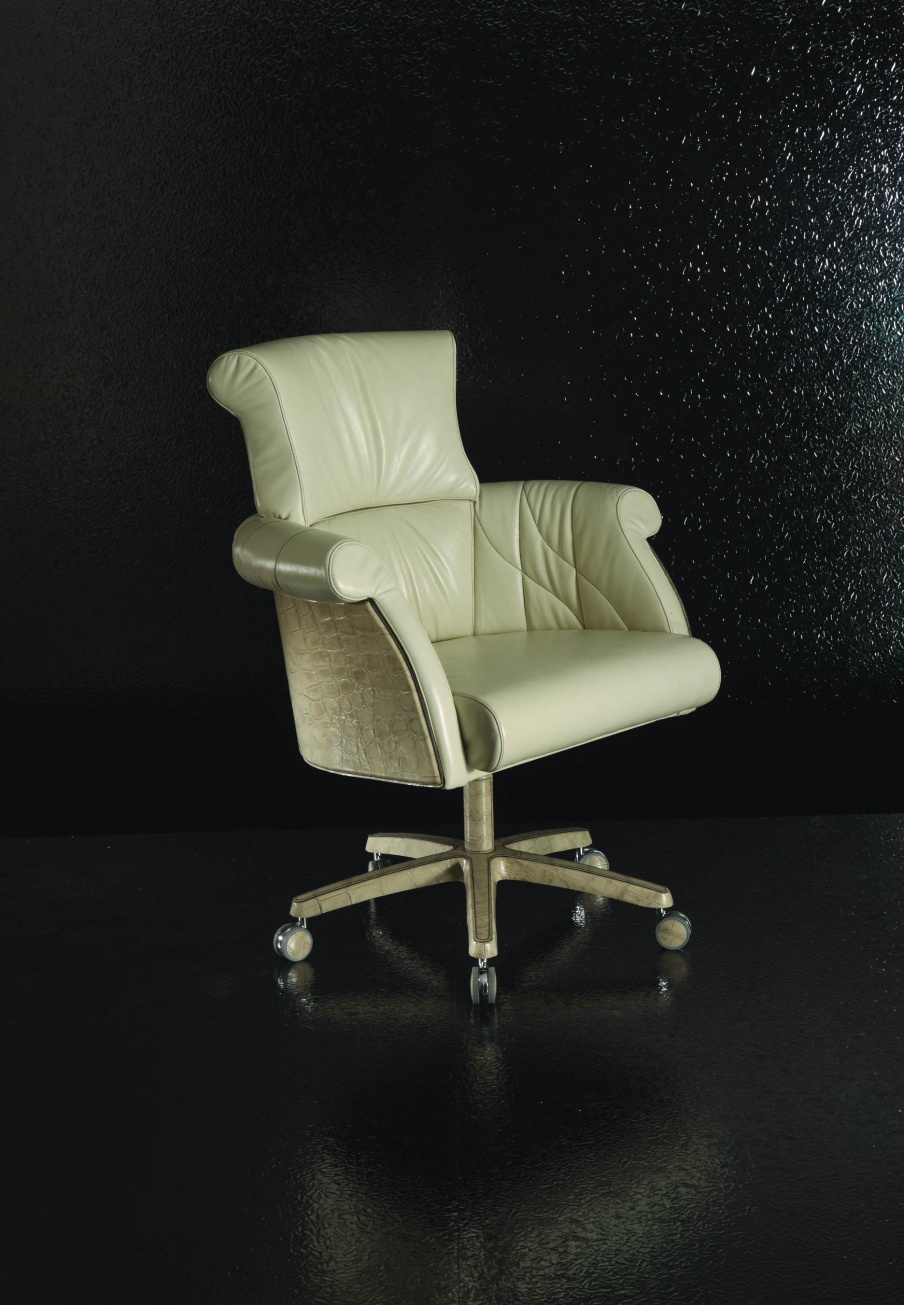 The chair on a rotating basis Opus, Colombo Stile