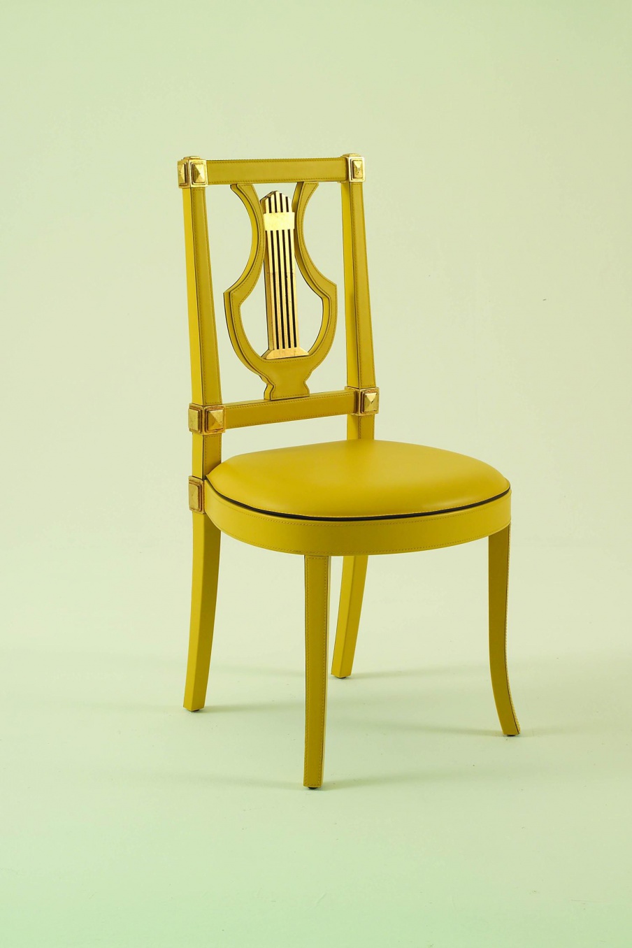 Chair natural wood Pelli, Colombo Stile
