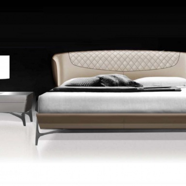 Double bed with bedside tables MBS 044