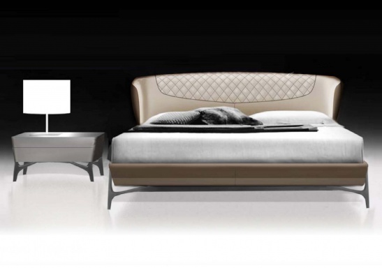 Double bed with bedside tables MBS 044