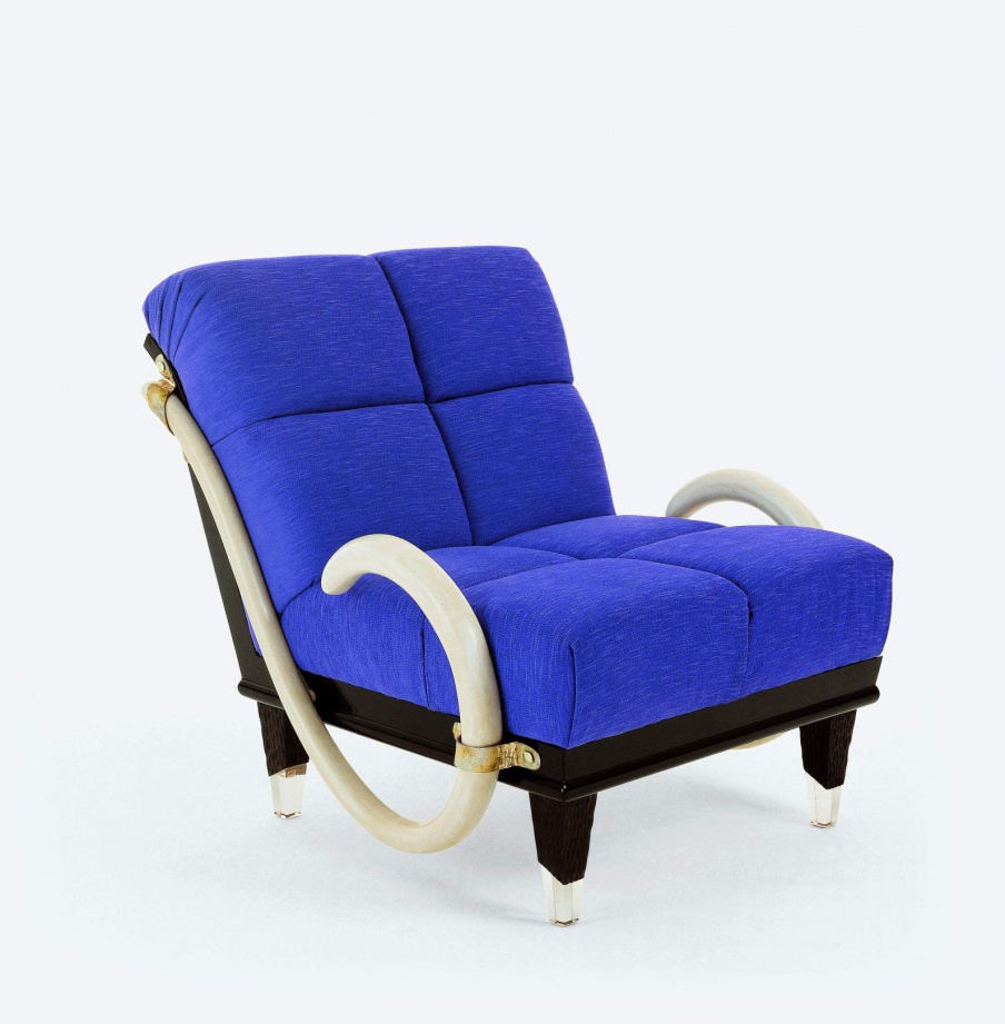 Africa chair natural wood, Colombo Stile