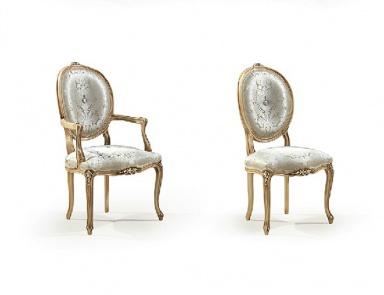 Chair with a frame made of wood by Angelo Cappellini