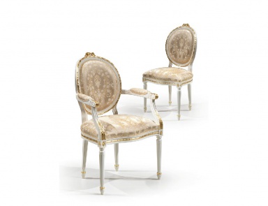 Chair with a frame made of wood by Angelo Cappellini