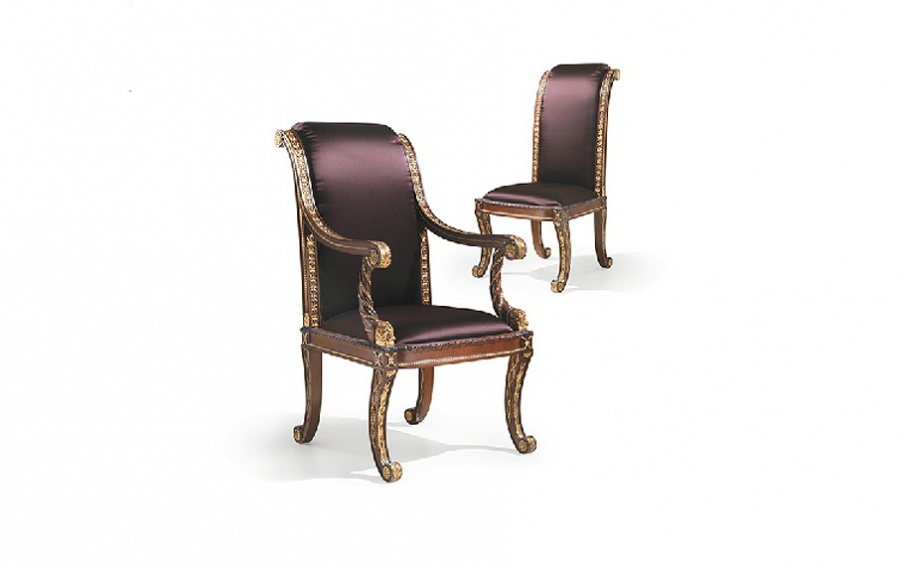 Chair with high back Angelo Cappellini