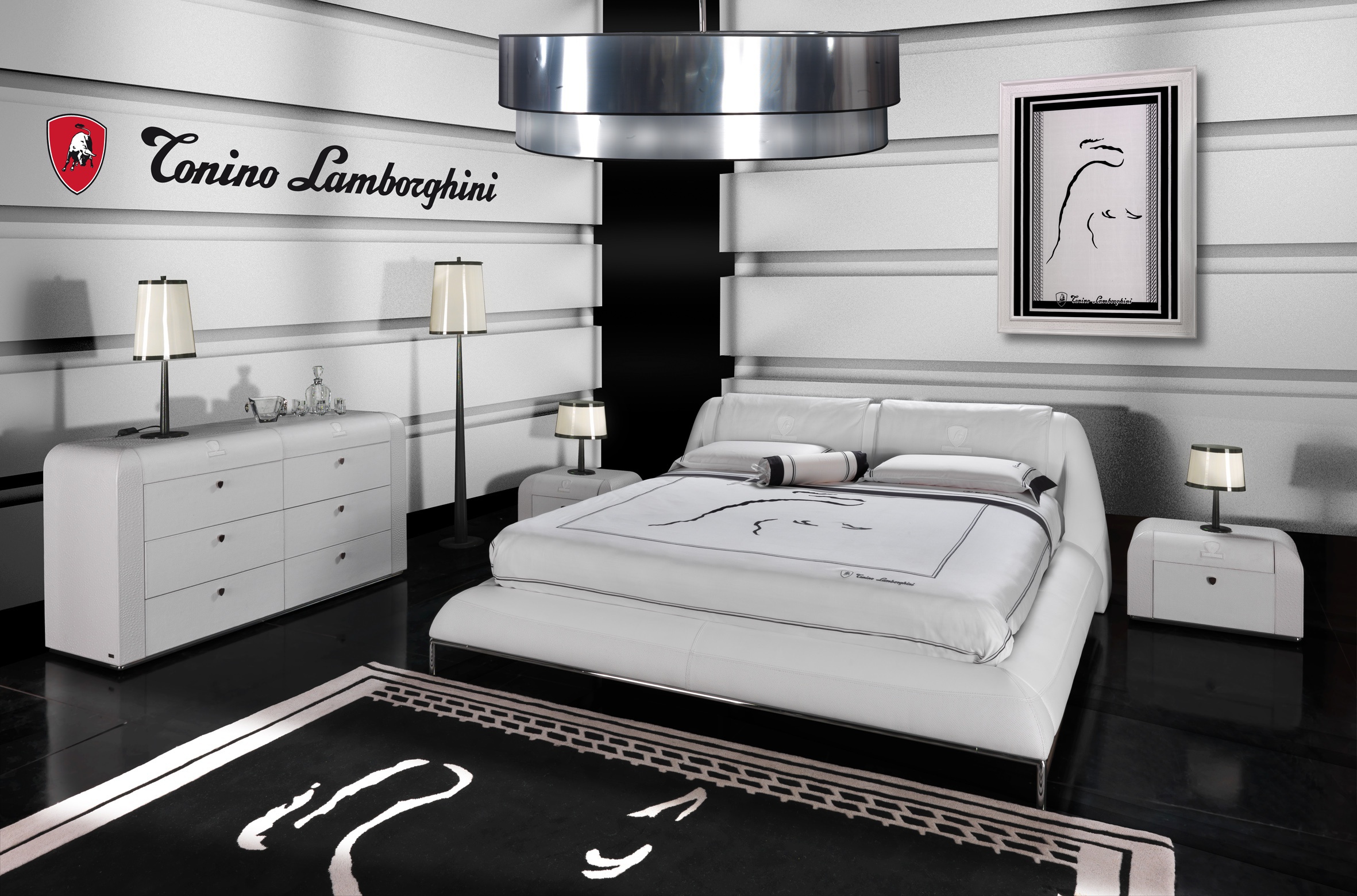 Double bed Best on metal base, Formitalia Luxury furniture MR