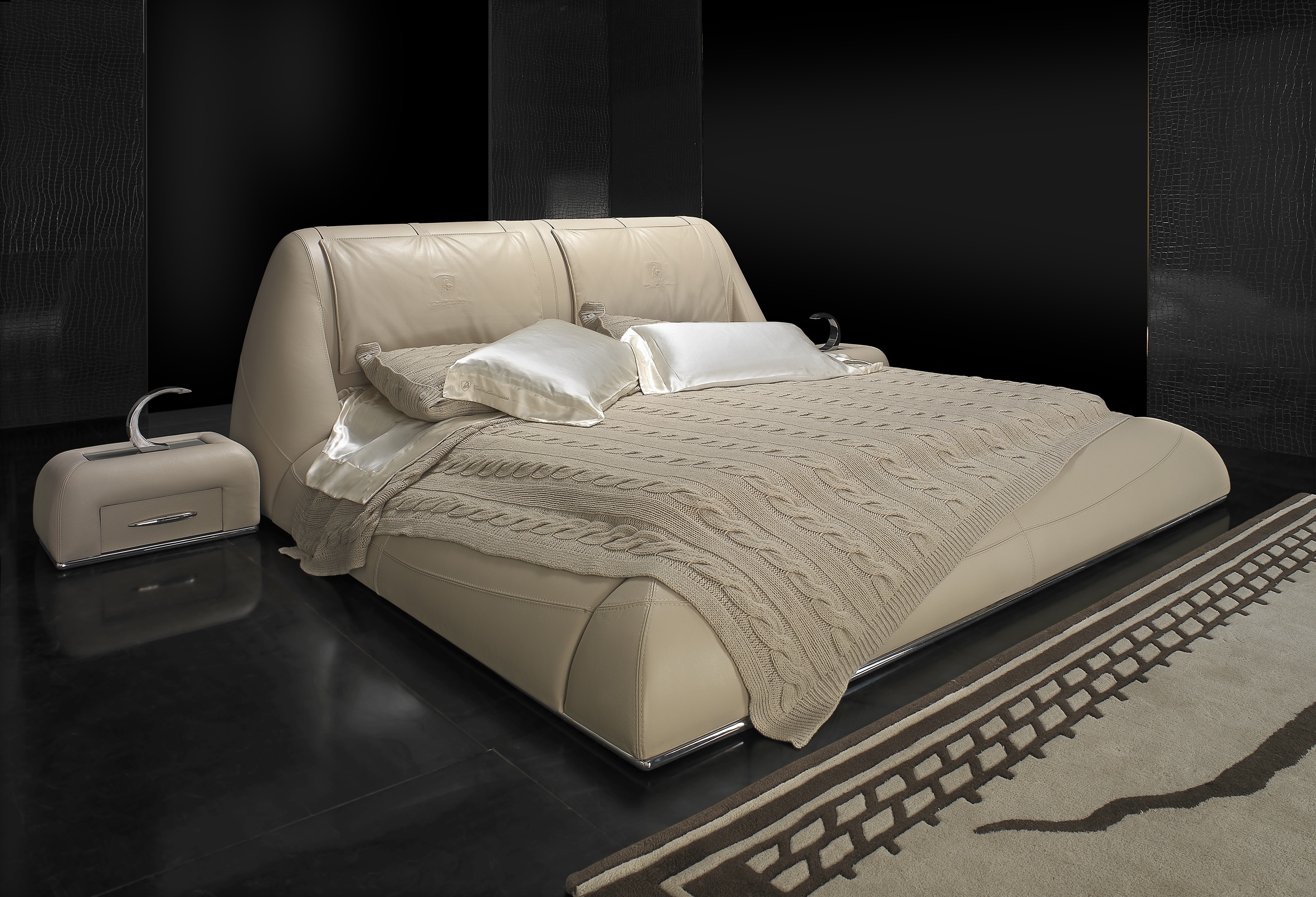 Double bed Best on metal base, Formitalia Luxury furniture MR