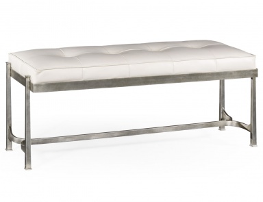 Bench with frame made of metal Luxe, Jonathan Charles