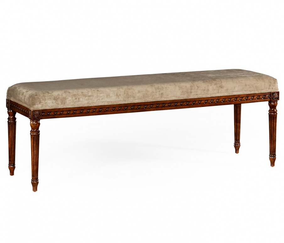 Bench with a frame made of wood Louis XV, Jonathan Charles