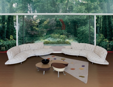 The modular sofa Super Roy Capitonne, Il Loft