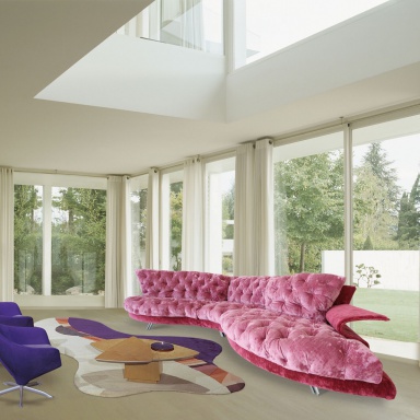 Sofa Super Roy Capitonne 