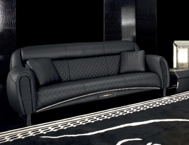 Triple Carbon Imola sofa, Formitalia