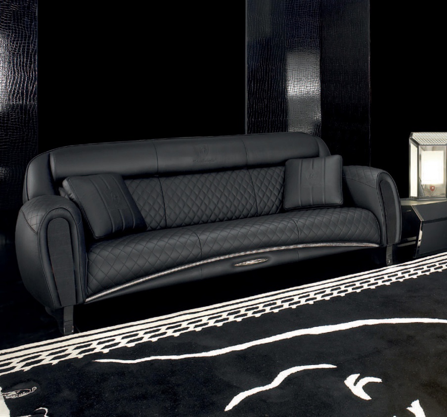 Triple Carbon Imola sofa, Formitalia