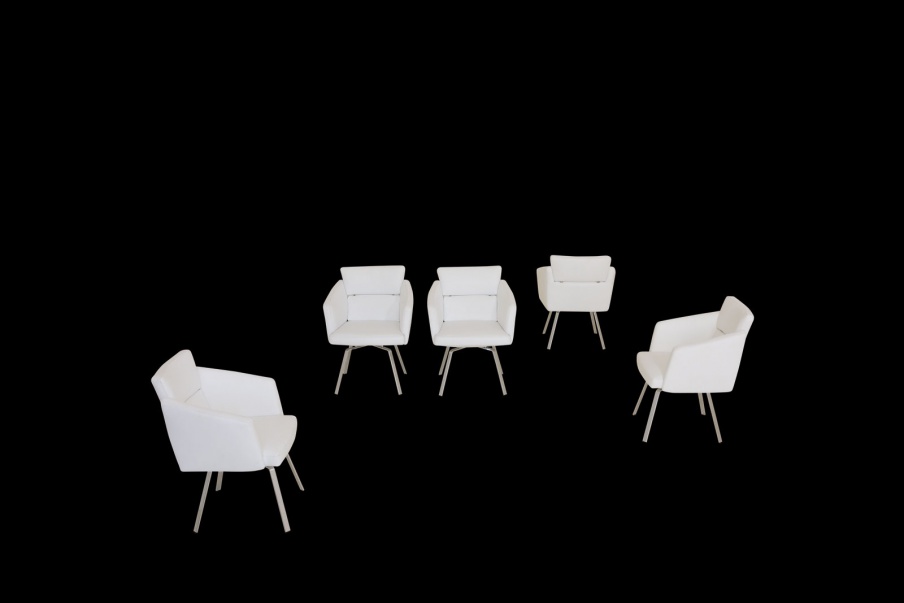 The Adam chair with armrests, Il Loft