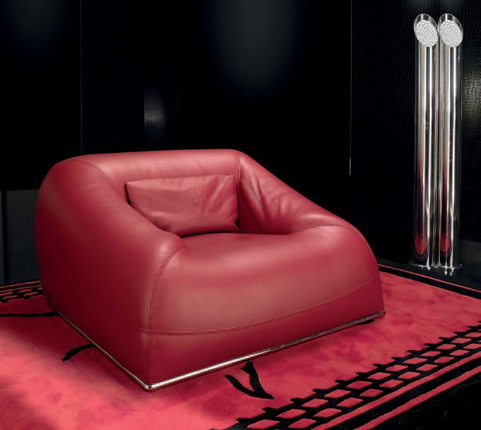 The Best chair in upholstery leather, Formitalia