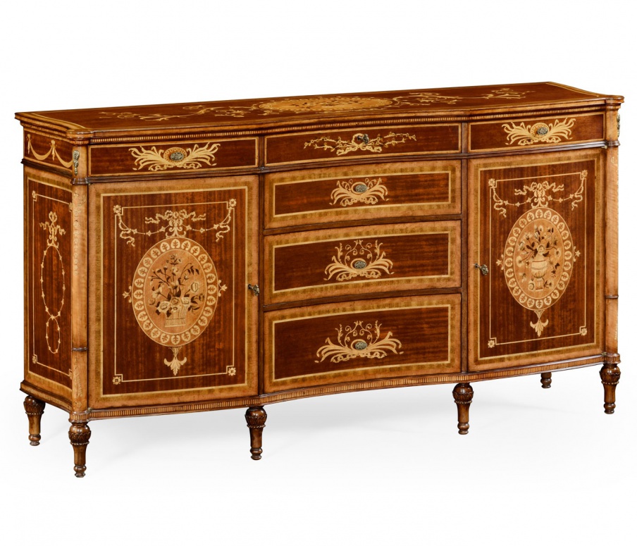 The cupboard body is made of wood Signature Jonathan Charles