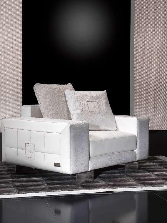 Chair Speed leather upholstery, Formitalia