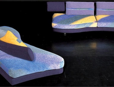 Sofa upholstered in fabric Danney, Il Loft