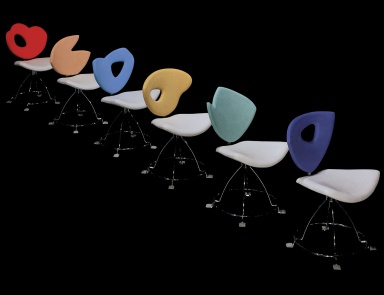 Rotary chair Mambo, Il Loft