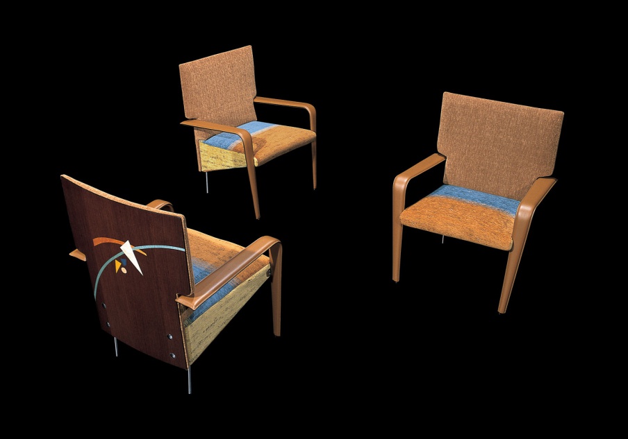 Chair with armrests dining Mind, Il Loft