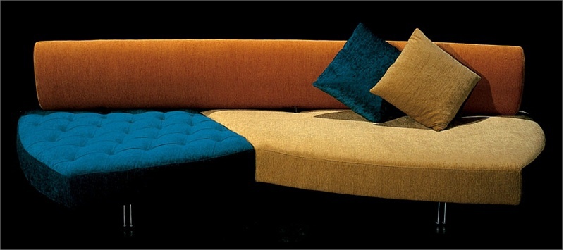 Sofa on a metal frame Denon, Il Loft