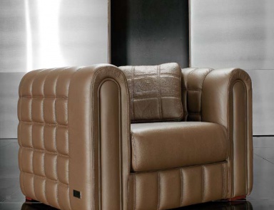 The Grand Prix chair's leather upholstery, Formitalia