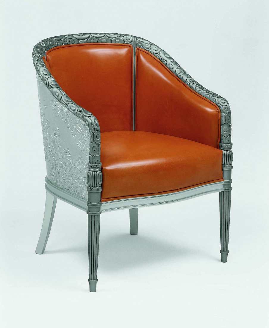 Chair natural wood Maquillage, Colombo Stile