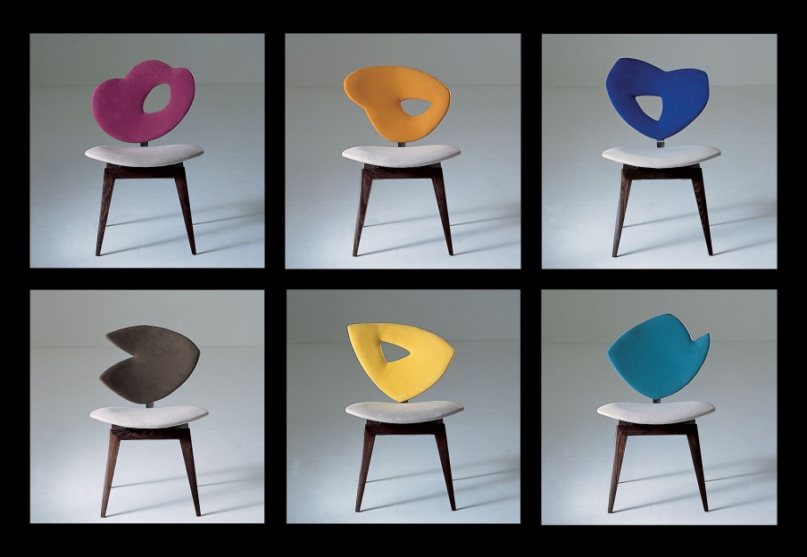 Chair with upholstered Samba, Il Loft 