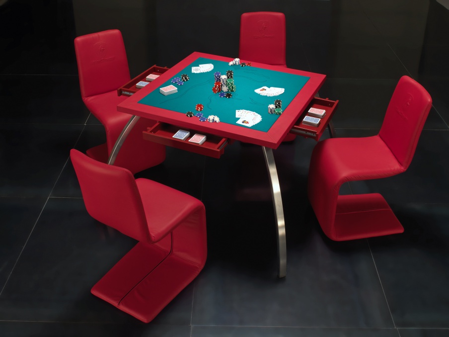 Table games Poker, Formitalia
