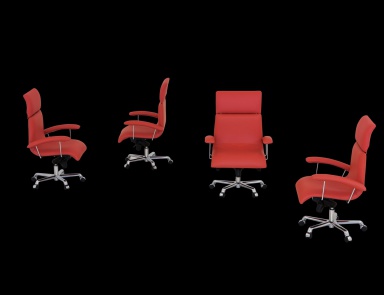 A chair on wheels Accademia Poltrona Ufficio, Il Loft