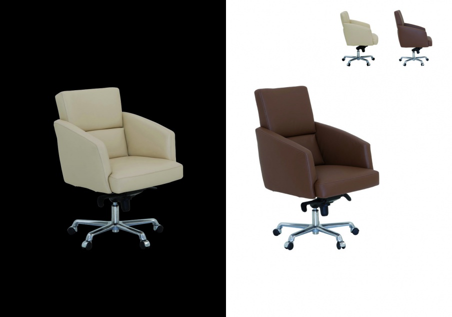 Chair swivel Adam Poltrona Ufficio, Il Loft