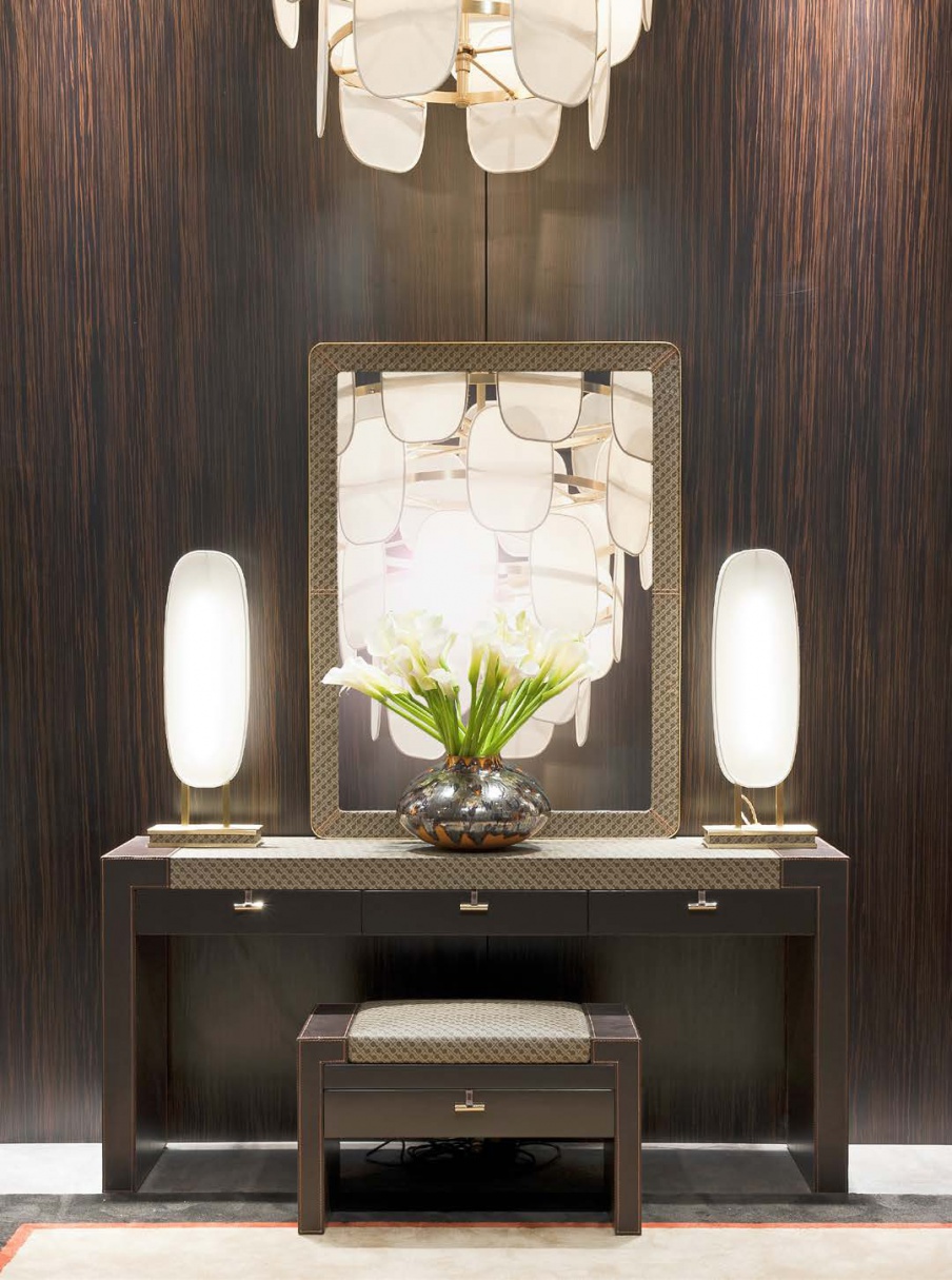 Console Belflore natural wood, Formitalia