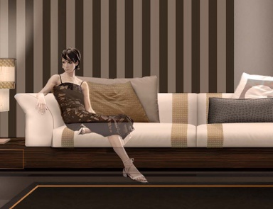 Four-seater sofa, Formitalia