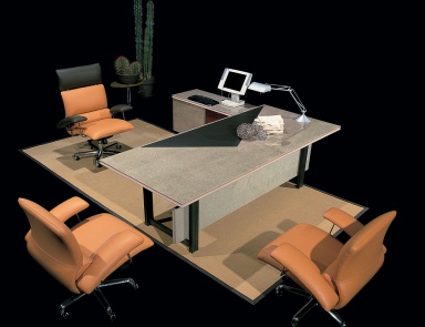 A chair on wheels Geox scrivania, Il Loft